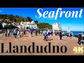 A walk through LLANDUDNO Wales - Full Llandudno Promenade and Llandudno Pier Tour