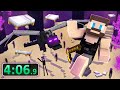 Attempting To Speedrun Minecraft In 5 Minutes