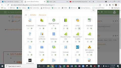 embedding a video to a moodle course