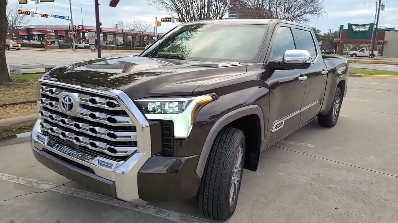 2022 Toyota Tundra 1794 Hybrid Truck - YouTube