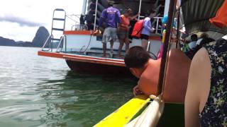 24 Aug 2011 On Another Motor Boat To Go To James Bond Island