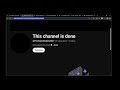 Another channel disabled mentions, so please unsubscribe from this guy, or else.