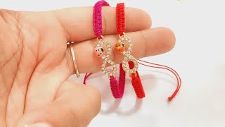 براسلي سهل بخيط المكرمي pulsera fácil con infinito