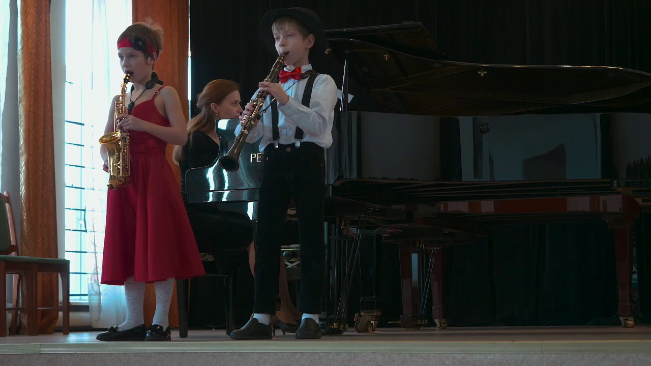 Спиричуэлс "Let my people go", джаз. конкурс им. О. Лундстрема, Киценко Аким и Хлоя, РФ, Калининград