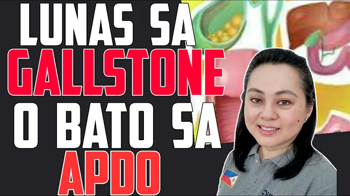 Lunas sa Gallstone o Bato sa Apdo - by Doc Liza Ramoso-Ong #356