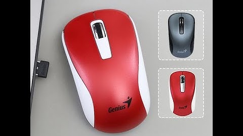 Cách sử dụng chuột không dây Genius NX 7010