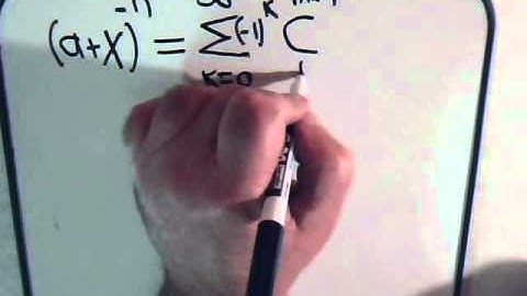Taylor Series & Binomial Expansion Part 6: Negative Exponents - Conclusion