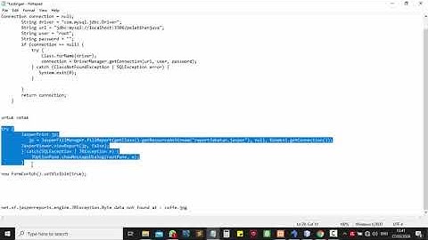 Cara Membuat Laporan Dengan iReport di Netbeans