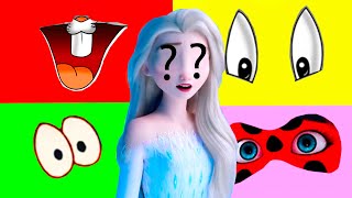 Wrong Eyes Frozen 2 Elsa Wrong Eyes , Lips Puzzle Elsa Chance Sungles