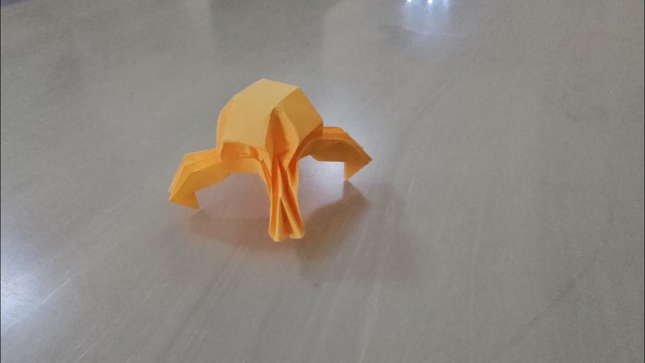 Origami Alien-monster