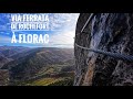 Via ferrata de rochefort  florac avec la sortie extrmement difficile de la casquette