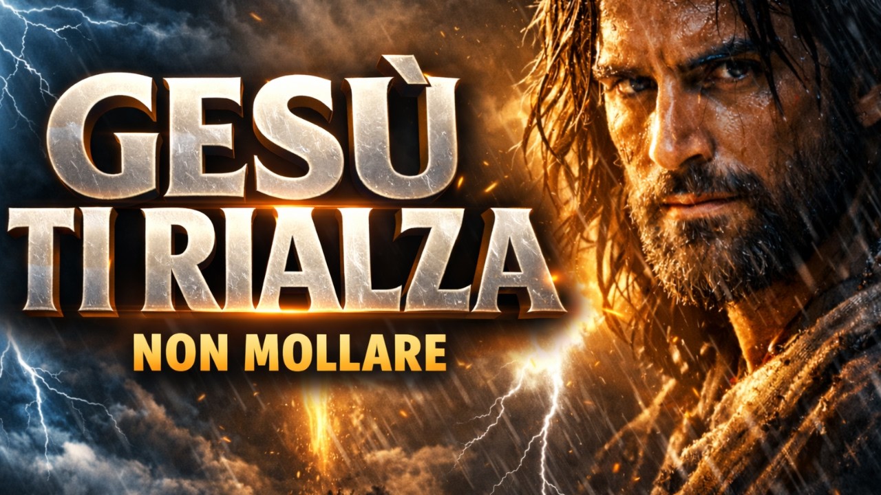 OGGI: un messaggio di Gesù che ti rimetterà in piedi | PAROLA DI DIO