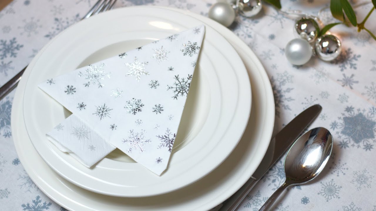 Vánoční ubrousek | Vánoce 2025 | Christmas Napking Folding