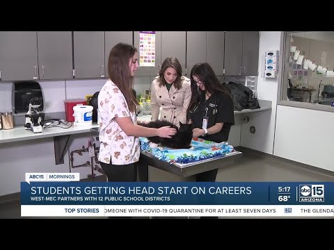 Local high school students getting career jumpstart at West-MEC