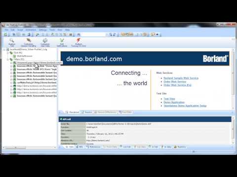 Silk Performer - Test Script Recording and Replay
