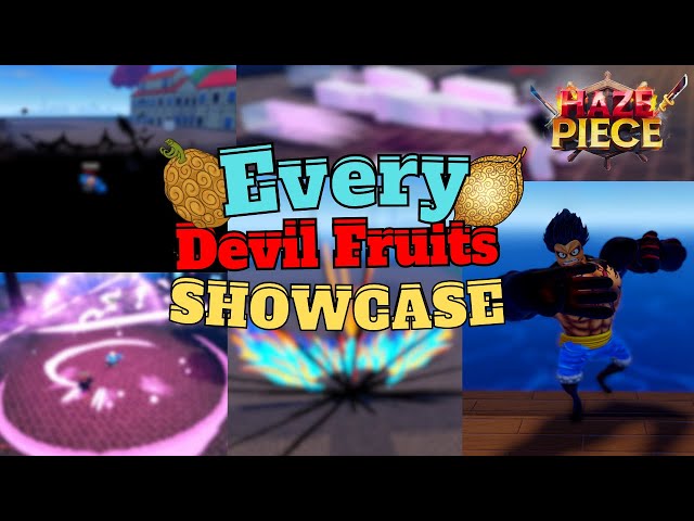 Dark Dark Devil Fruit Showcase