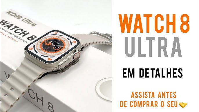 Relógio Inteligente Smartwatch S8/ Coloca foto na Tela/ Aplicativo HryFi