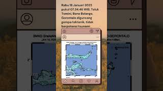 Gempa Gorontalo! #gempa #gorontalo #trending #bmkg