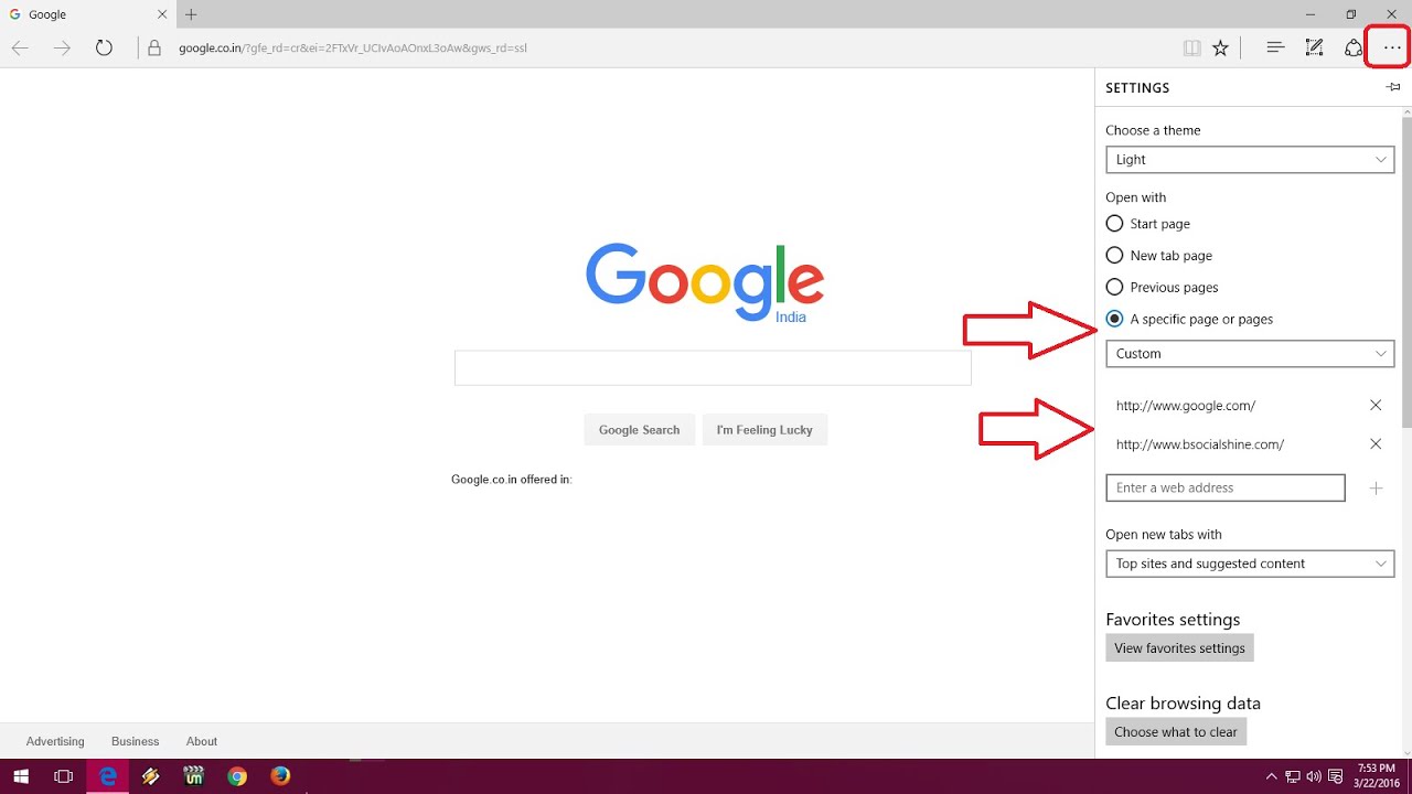 How To Change Default Start Web Page In Microsoft Edge Browser YouTube