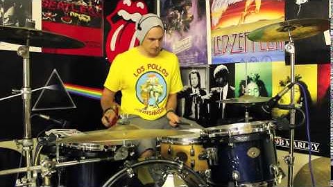 Drum Fill Lesson - 16th Note Triplets Crossover - Alex Ribchester
