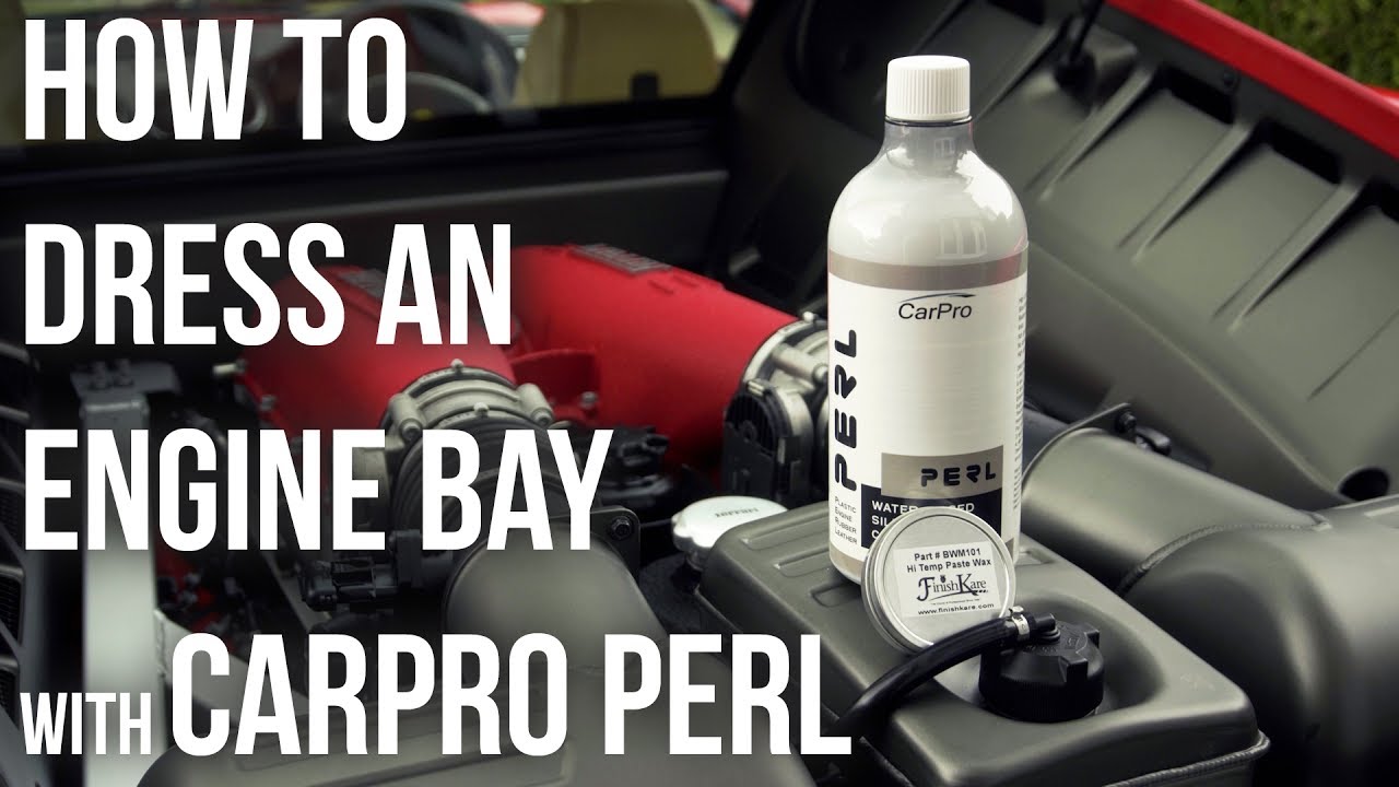 How to Detail a Car Engine with CarPro PERL 