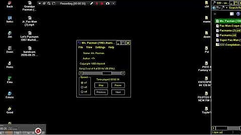 Ms Pacman MS PAC MAN 1983 Atarisoft HVSC5 x C64 SID COMMODORE 64 MUSIC CHIP COMMODORE 64