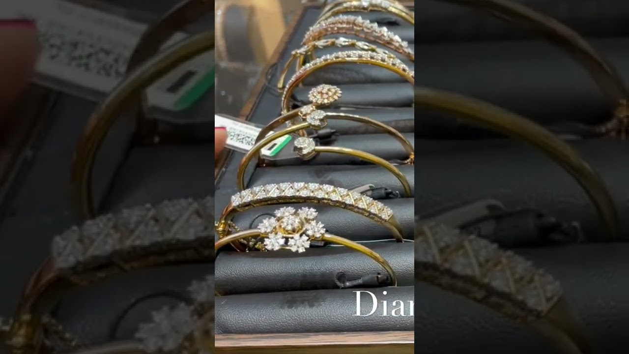 Light weight diamond bracelets 🤩