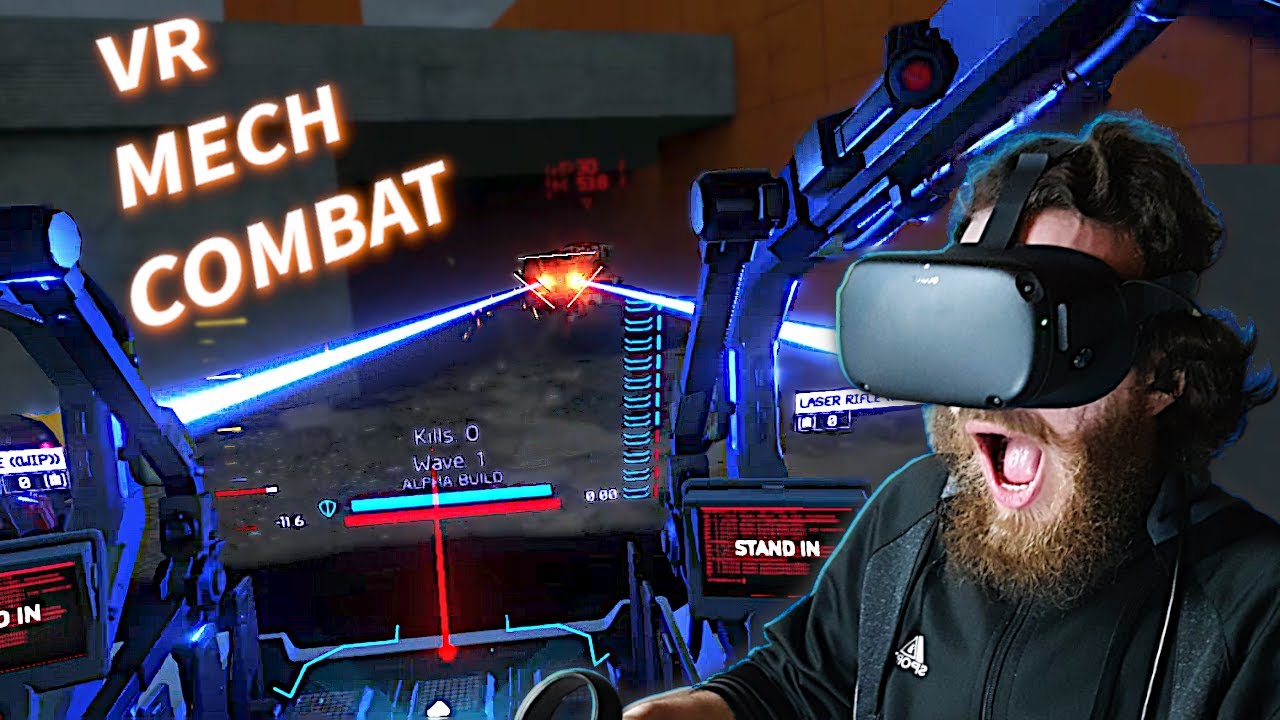 MECH WARFARE IN VR! Iron Rebellion Gameplay (Early Alpha demo)