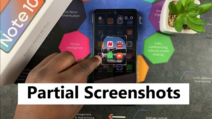 How To Take Partial Screenshots On Xiaomi Redmi Note 10 Pro