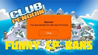 Funny Club Penguin Bans | PinguplayZ