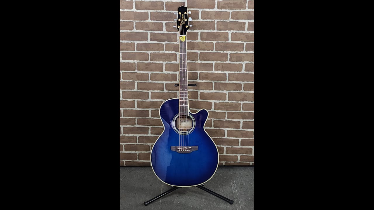 第30回【unplugged】ギター紹介 タカミネ DMP552C DBS - YouTube