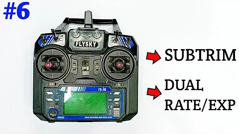 FLYSKY I6 SERIES #6 | IN HINDI | How to setup flysky transmitter for rc plane and rc drone