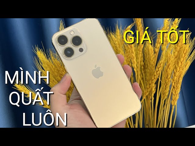 Đánh giá IPHONE 13 PRO 256GB RẺ NHƯ IPHONE 13: MÌNH QUẤT LUÔN !!!