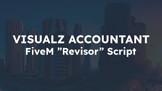 Visualz Accountant Revisor Script Fivem