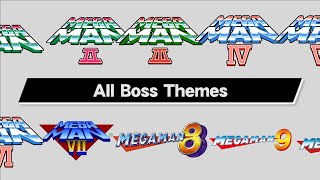 Mega Man 110  All Boss Themes