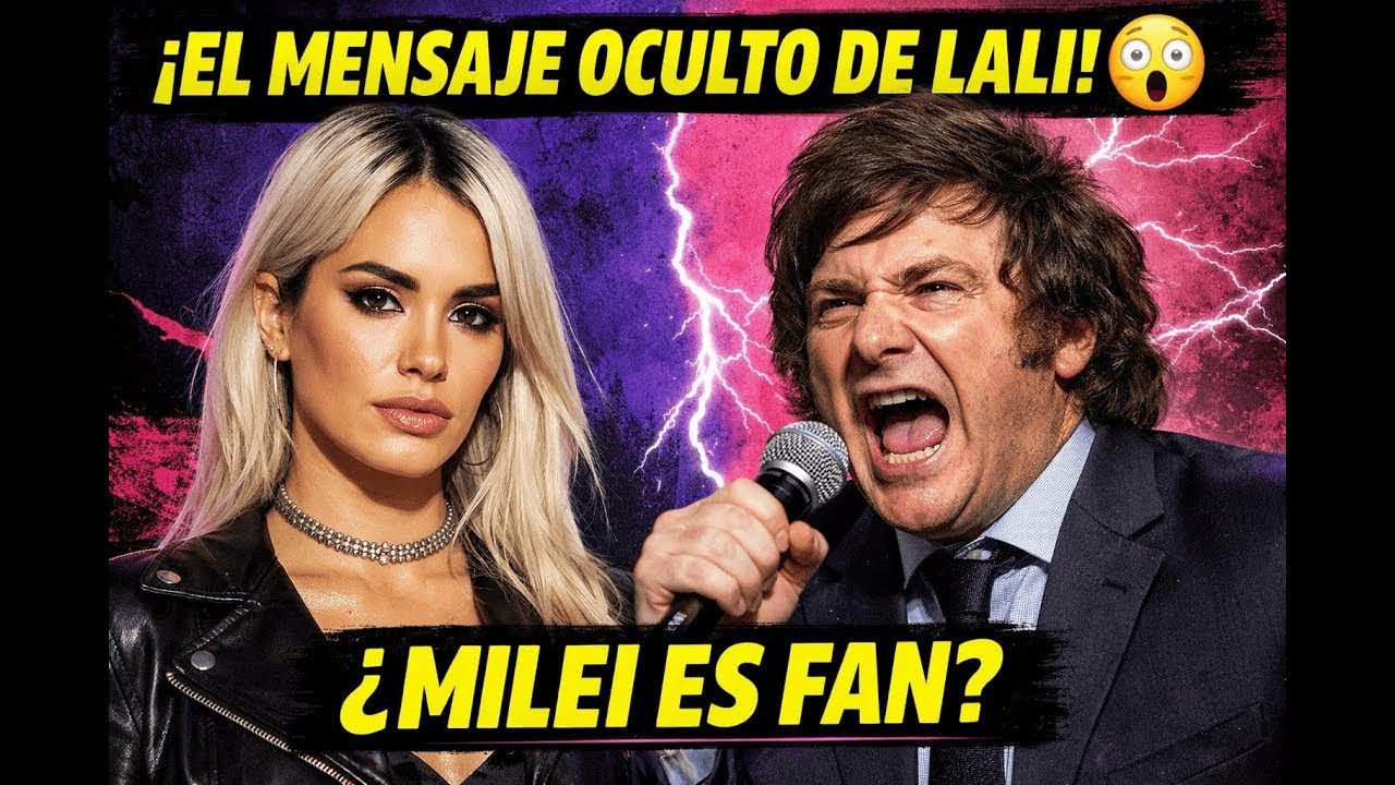 💥El FUERTE mensaje de LALI ESPÓSITO tras el show de MILEI en Mar del ...