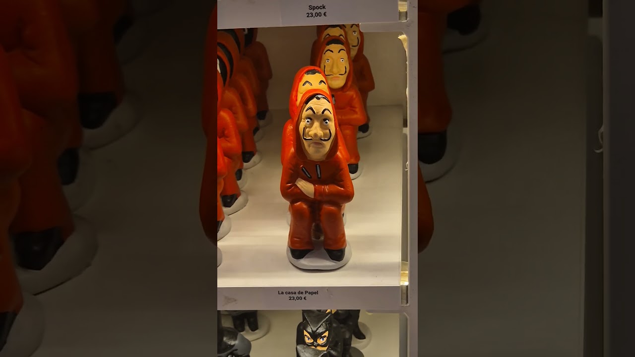 caganers la casa de papel 