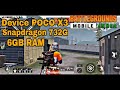 Android - BGMI POCO X3 Best Settings Game Play