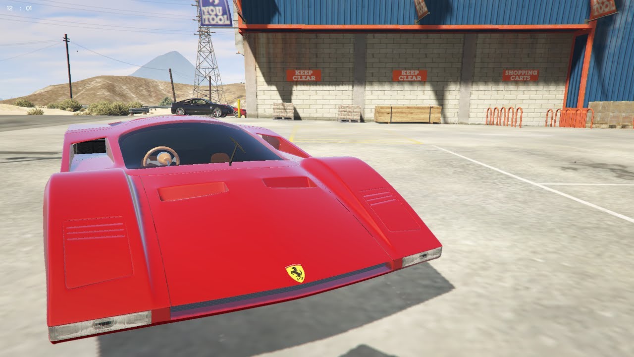 GTA 5: Collection Sport Classic Cars - #8 Ferrari 512 S Berlinetta Speciale  1969