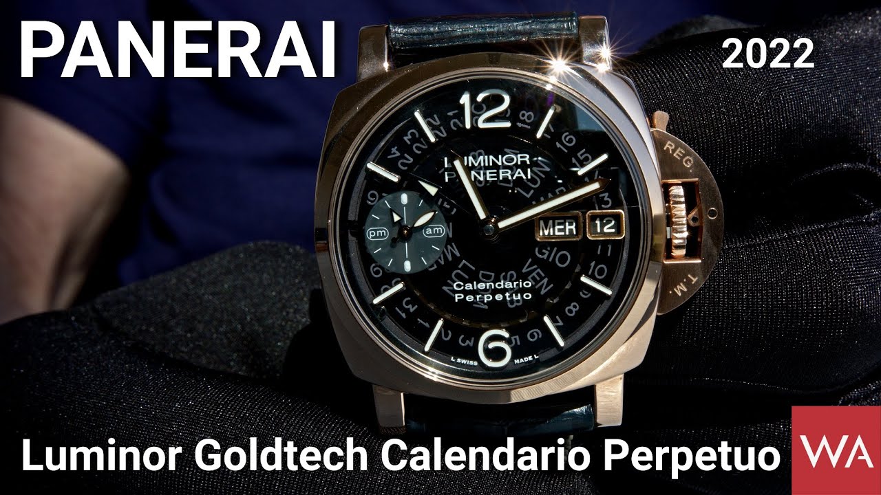 A Rhapsody in Gold: The Panerai Luminor Goldtech Calendario Perpetuo