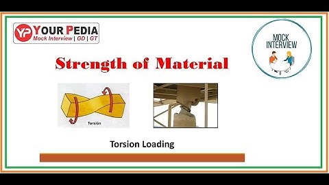 SOM Mock Interview | Strength of Materials interview questions for IITs | SOM Interview Questions