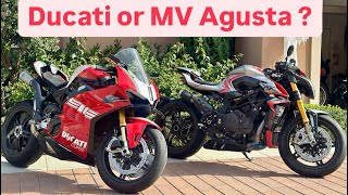 You won't believe which one is actually better - Ducati or MV Agusta