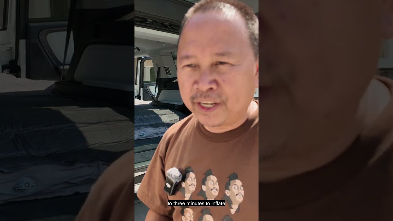 Camping In My Rivian R1S EVBase Air Mattress Review 