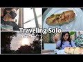 *traveling alone* for the first time in India | solo vacation | day 1 vlog *living alone diaries*