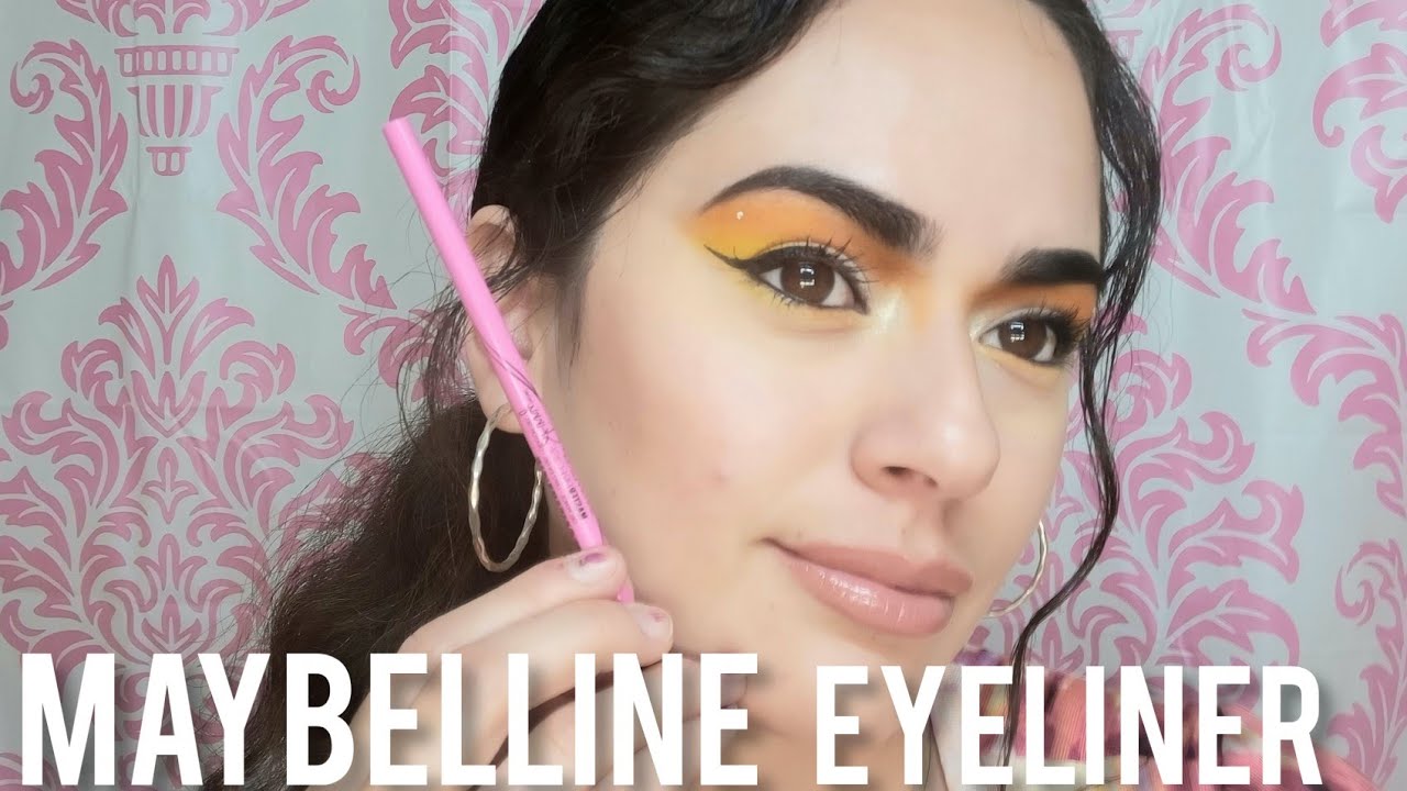Maybelline Master Precise Gel Eyeliner Review and Try On