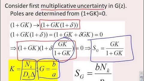 Generalised predictive control 2_6 - sensitivity of GPC