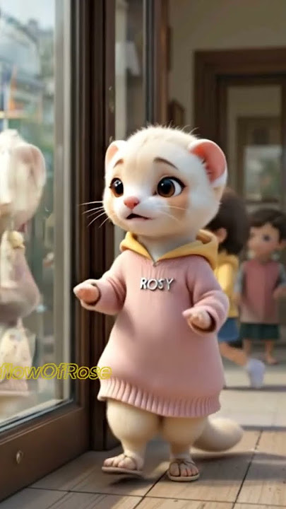 Rosy vs The Stubborn Sliding Door… And The Door Wins! 😂 #rosytheferret #cute #funny  #comedyfail