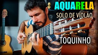 PDF Sample AQUARELA by Toquinho guitar tab & chords by Marcos Kaiser.