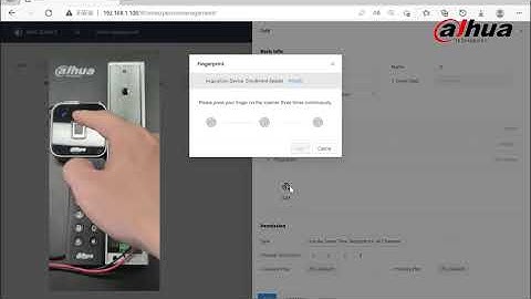 Dahua ASC4 Web-Based Access Controller – How to Add Users & Manage Credentials