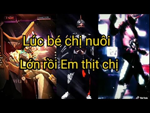 Garena TikTok FREE FIRE]Tổng hợp những video hay:Lúc bé chị nuôi lớn rồi em  thịt chị.#54.[cả] chơi game free fire - Lmtc 